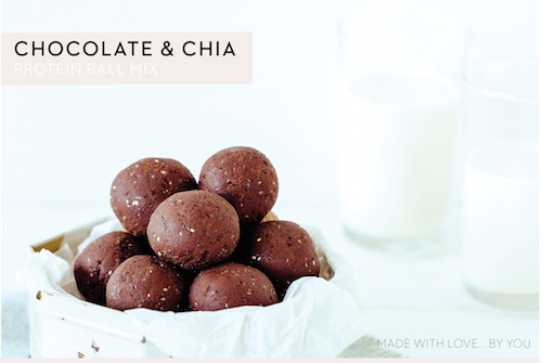 Chocolate & Chia Protein Ball Mix