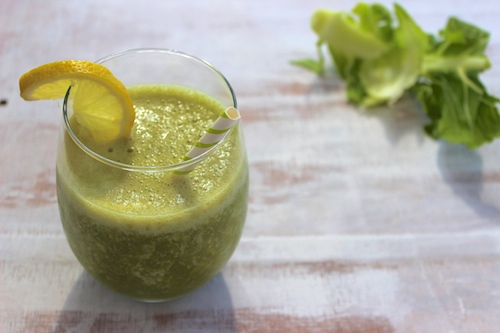 PINEAPPLE MOJITO GREEN SMOOTHIE - The Fit Foodie