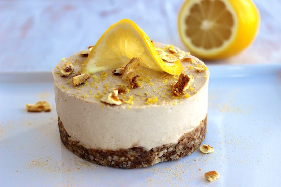 Honey, Lemon & Macadamia Cheesecake - The Fit Foodie