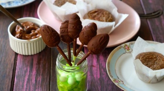 Easy Easter Sugar Free Chocolates - healthy Easter treats from The Merrymaker Sisters.