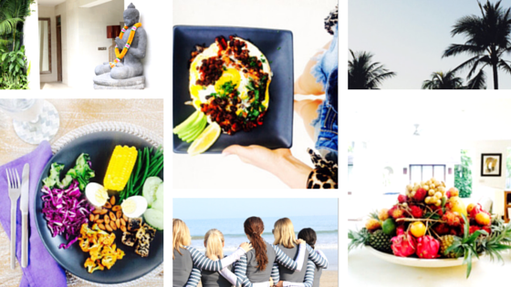 Instagram was inundated with healthy food and activities during my retreat #mysoulretreat