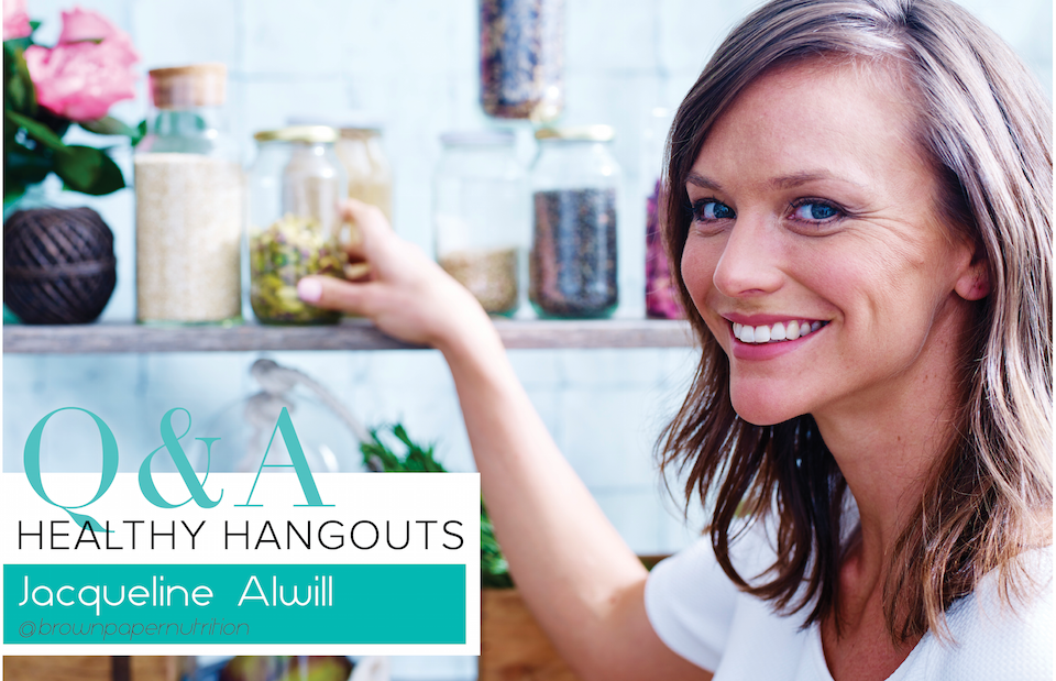 Healthy Hangouts 5 Minutes With Jacqueline Alwill From Brown Paper B