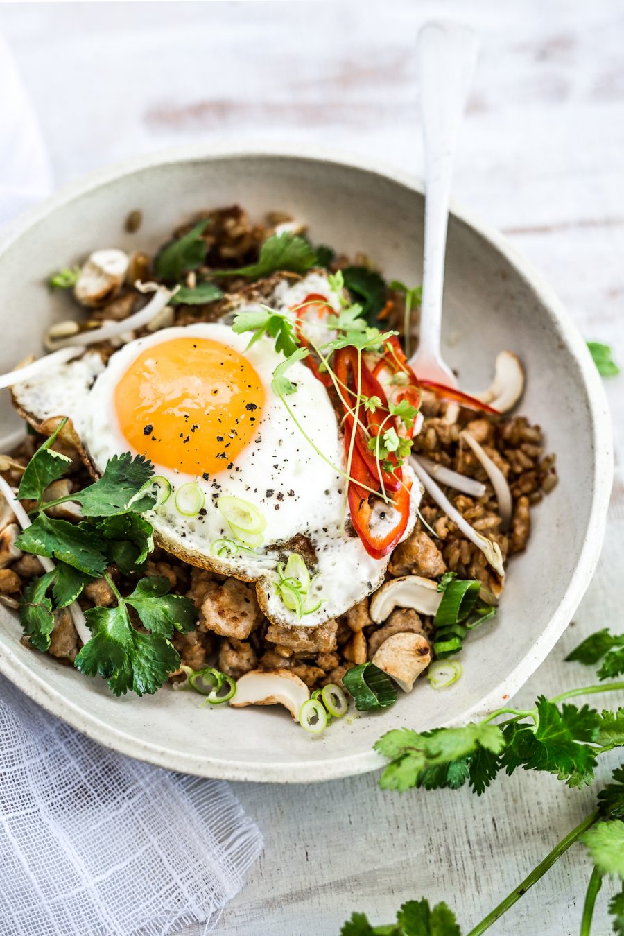 Brown Rice Nasi Goreng - The Fit Foodie